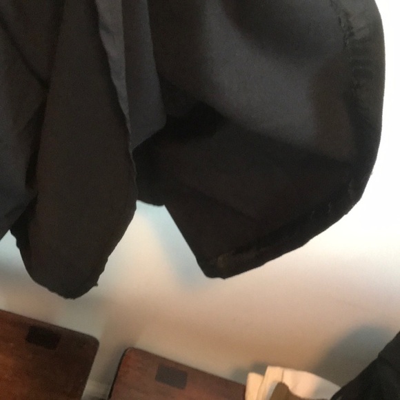 SALE New Free People Black Square Neck Fit flare Sz L - Picture 8 of 8